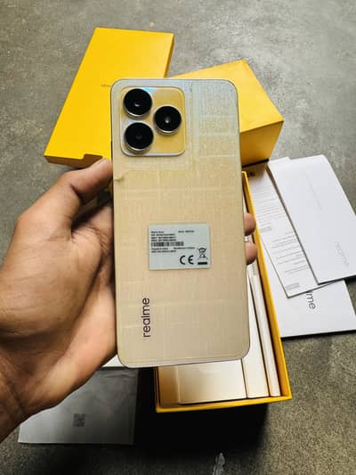 Realme C53 (6/128) With box and charger
