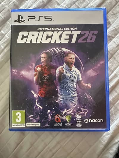 Cricket 26 PS5 Disc – Scratchless – Perfect Condition