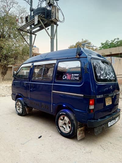 Suzuki Bolan with expensive room decoration allowirims engine powerful