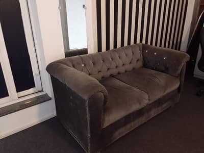 TWO SEATER SOFA TUFTED DESIGN SOFA SEAT CHAIR