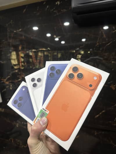 Iphone 17 pro max 256gh PTA official boxpack