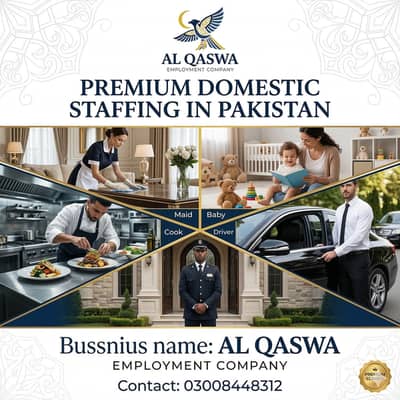 Maids / House Maids / cook / House chef / Baby Sitter maid available