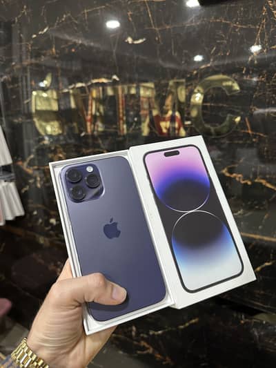 Iphone 14 pro max 256gb PTA with all box