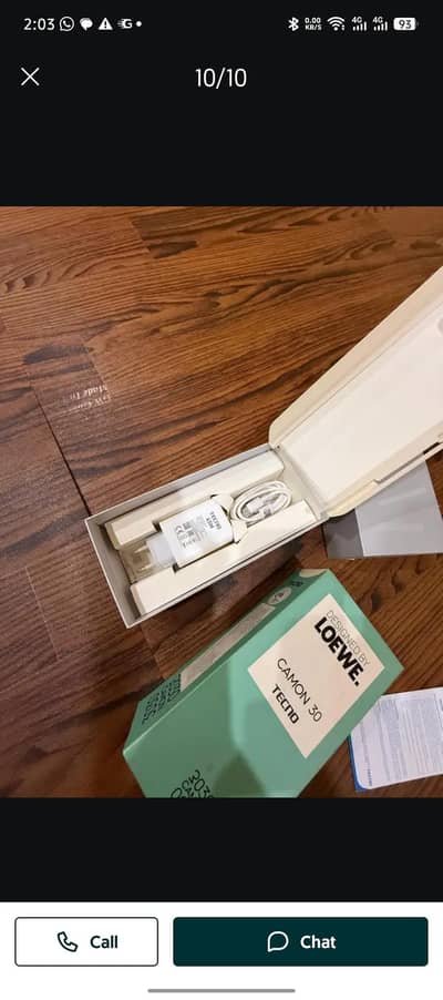 Tecno Camon 30 16gb, 256gb with box charger