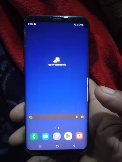 S8 plus 64gb pta approved  protector sheet installed