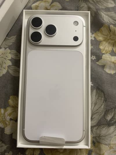 Iphone 17 pro max 256 silver non pta