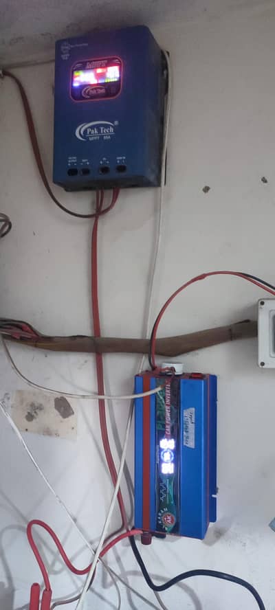 soler non hybrid MPPT 85 Amp and Alkaram 3000inverter