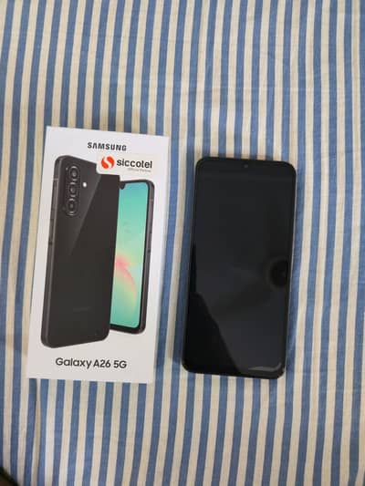 Samsung A 26 5G 8/256.9 month Warranty Urgent Sale