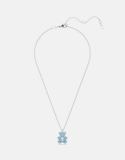 Brand new Swarovski Teddy Bear Pendant with heart shaped jewellery box