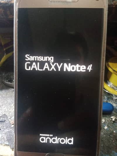Samsung Note 4 STUCK on Logo
