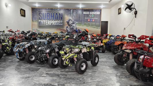 124cc Reverse Gear Six Plus Sports Jeep Atv Quad  Delivery In All Pak