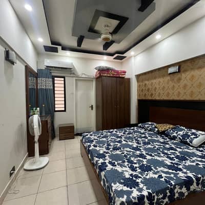 3Bd Dd Flat for Rent in luxury Apartment of Saima Presidency Safoora Chowrangy