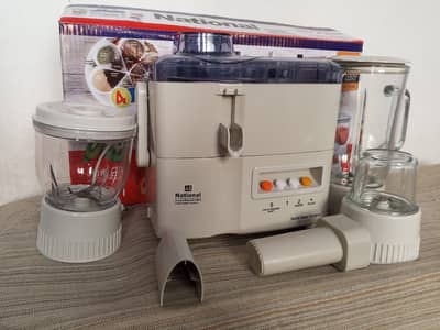 Juicer Machine National 4in1 juicer blender Grinder Chopper machine