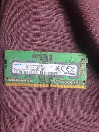 4 GB Ram DDR 4 For Sale