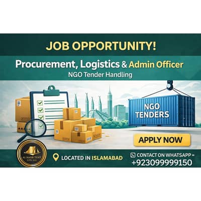 Procurement, Logistics & Admin Officer