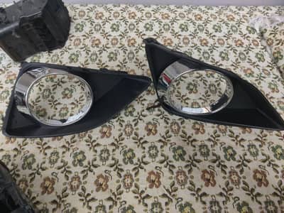 Brand New fog lights chrome Corolla 9 10 model