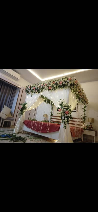Decoration Flower Fresh & Artificial Events Wedding Bridal Bed Room