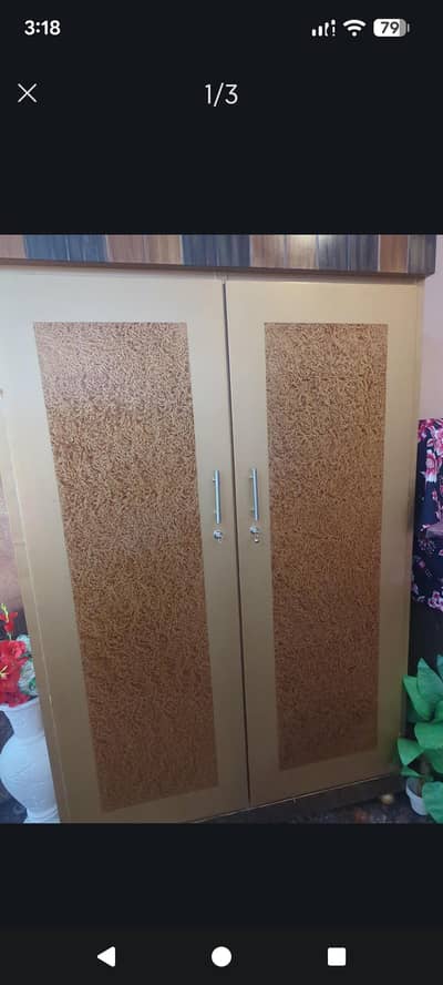 wardrobe and showcase