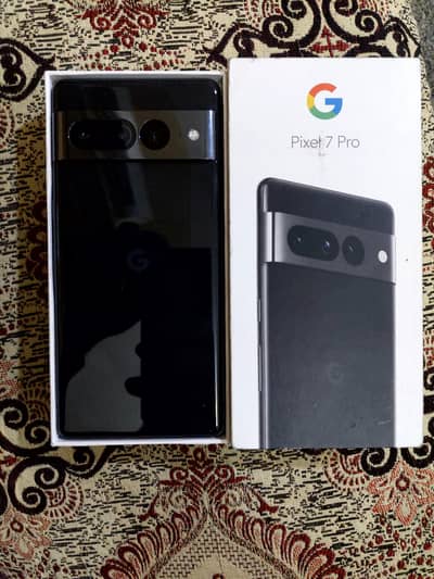 pixel 7 pro with box approved