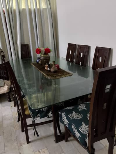 8 chair's with dining Table