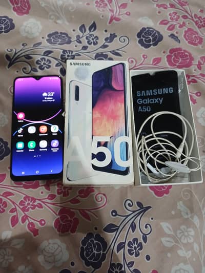 Samsung A 50  For Sale. Good condation