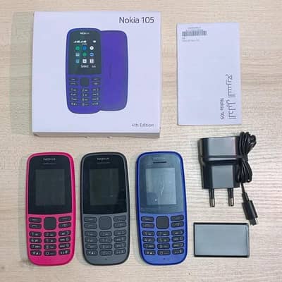Original Nokia 105 /Box pack/non active/PTA approved