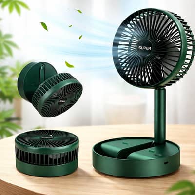 Portable Rechargeable Fan USB Mini Fan – Powerful Cooling