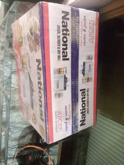 Juicer Bleneder & Dry Mill National Brand new