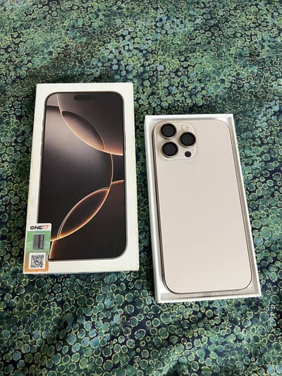 IPhone 16 Pro Max 256GB PTA Approved