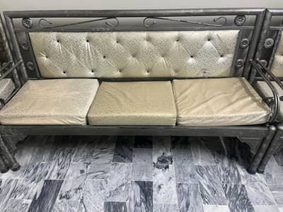 iron sofa set