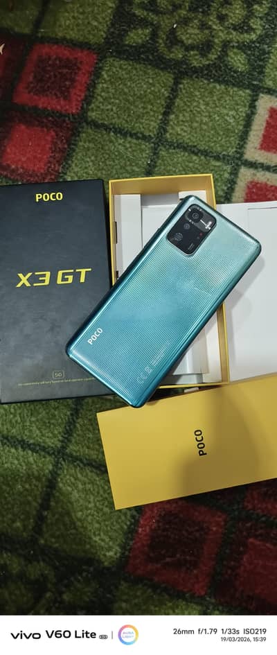 Poco X3 GT. . 8/256. . full packing. . 9/10 condition. .
