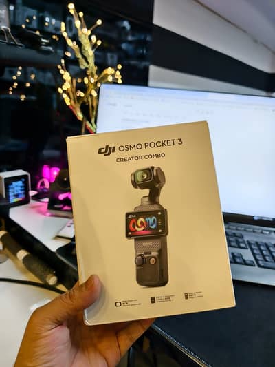 Dji Pocket 3 Creator Combo (Just Box Open in Customs)