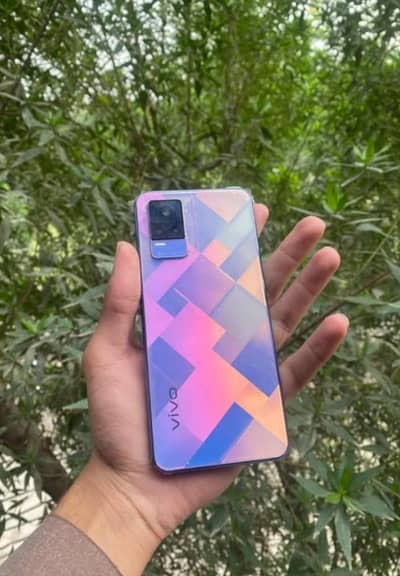 vivo v21e 8+4 /128 all ok with box