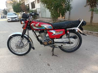 Honda cg125 model 2023 Register all Punjab