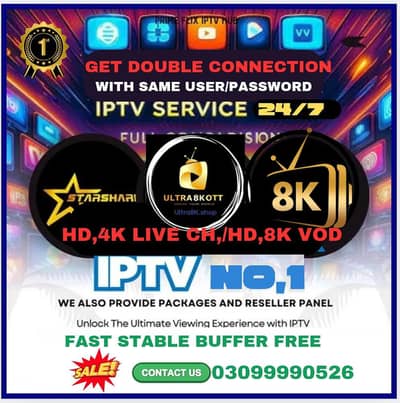 iptv-entertainment services in all around the world :03334426689