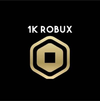1000 ROBUX ROBLOX (READ DESCRIPTION)