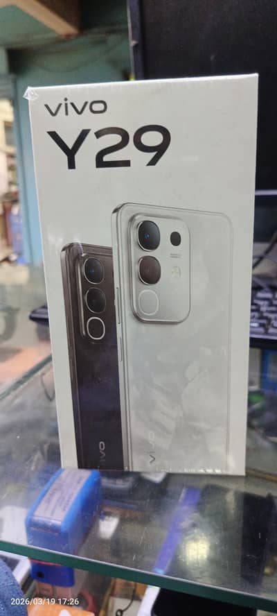 Vivo y29 8 256 PTA approved box pack