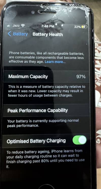 I phone 7 128 gb pta proved