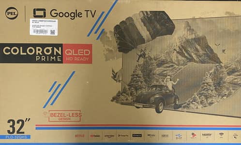 Brand New PEL 32” LED TV (Sealed Pack) – Urgent Sale