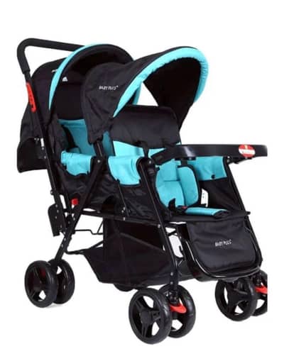 Twin Baby Stroller (Double) – Brand New