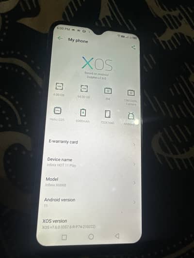 Hot 11 play 128 gb green clrcondition used scratches h best for htspot