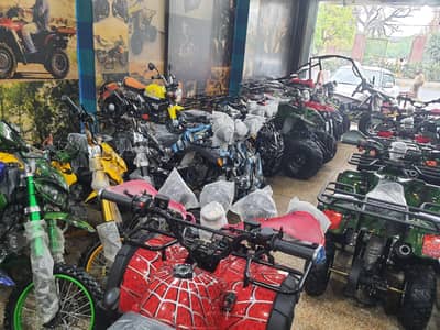 All size Atv Quad 4 wheels delivery all Pakistan