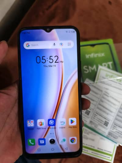infinix smart 5 10/8 condition 4/64gb
