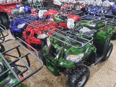 124cc Brand new bmw jeep Atv quad 4 wheels delivery all Pakistan