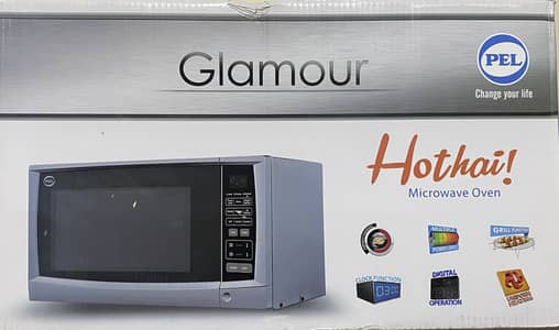 Brand New PEL 30L Microwave Oven (Silver) – Sealed Pack