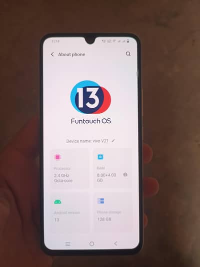 vivo v21 urgent sale 03024348027