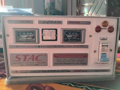 Brand New STAC 3600W Stabilizer - With 1 Year Warranty