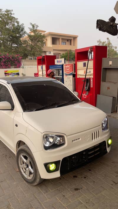 alto rs bumper with fog light