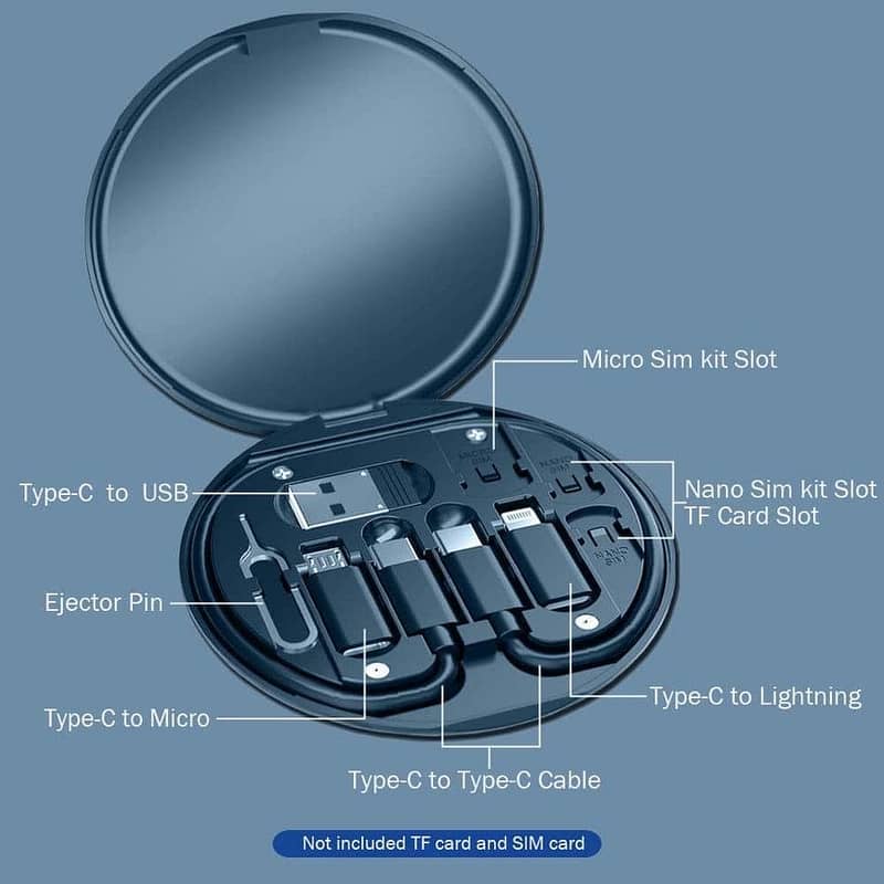 60W Fast Charging Multi-function Charging Cable kit 0