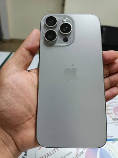 Iphone 15 pro max. Officiall Pta approved